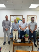 Επίσκεψη στα γραφεία του Επαρχιακού Μηχανικού του ΤΔΕ Λάρνακας
