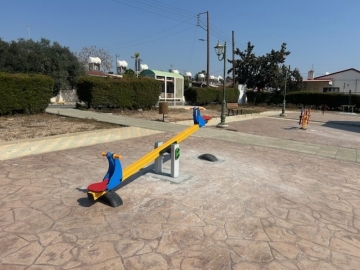 ΟΛΟΚΛΗΡΩΣΗ ΑΝΑΔΙΑΜΟΡΦΩΣΗΣ ΠΑΡΚΟΥ ΣΤΟΝ ΣΥΝΟΙΚΙΣΜΟ ΑΗΚ